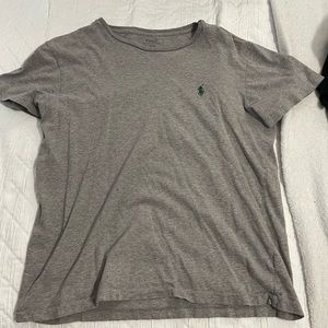 Gray polo Ralph Lauren t-shirt
